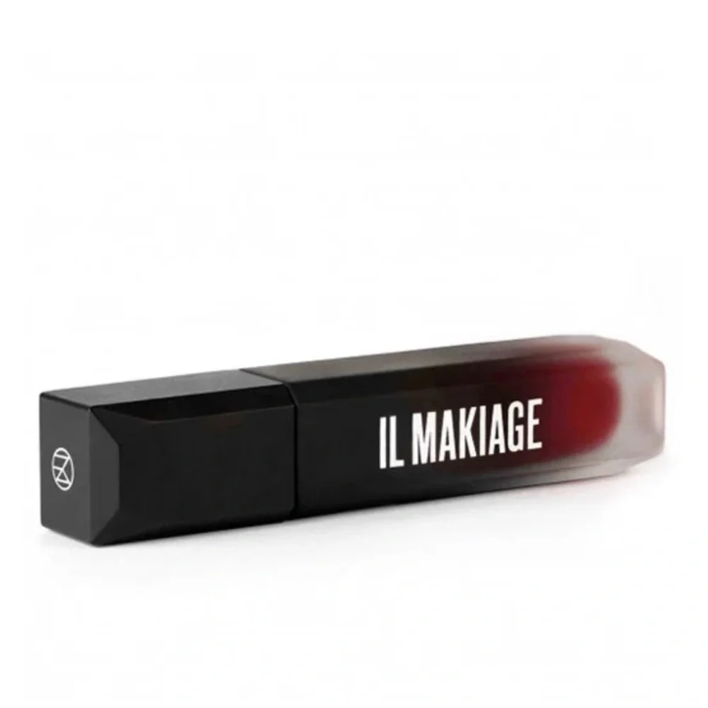 NEW! IL MAKIAGE INFINITY LONG-WEAR MATTE LIP CREAM in Matte Guilty 404